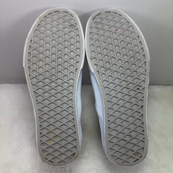 Vans Classic Slip‑On True White Women’s Size 7 Canvas Sneaker - Picture 7 of 10